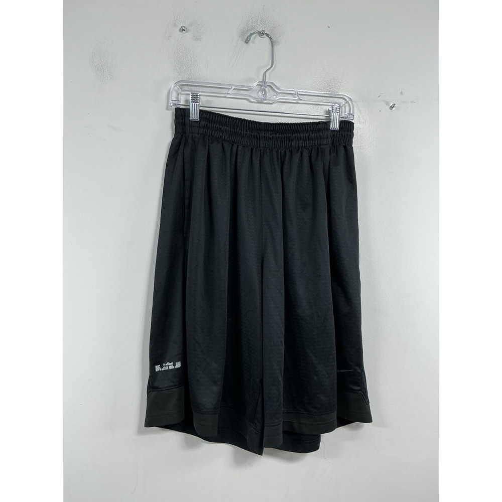 Men’s Nike Dri Fit Pull On Basketball Shorts Large Black Elastic Waist